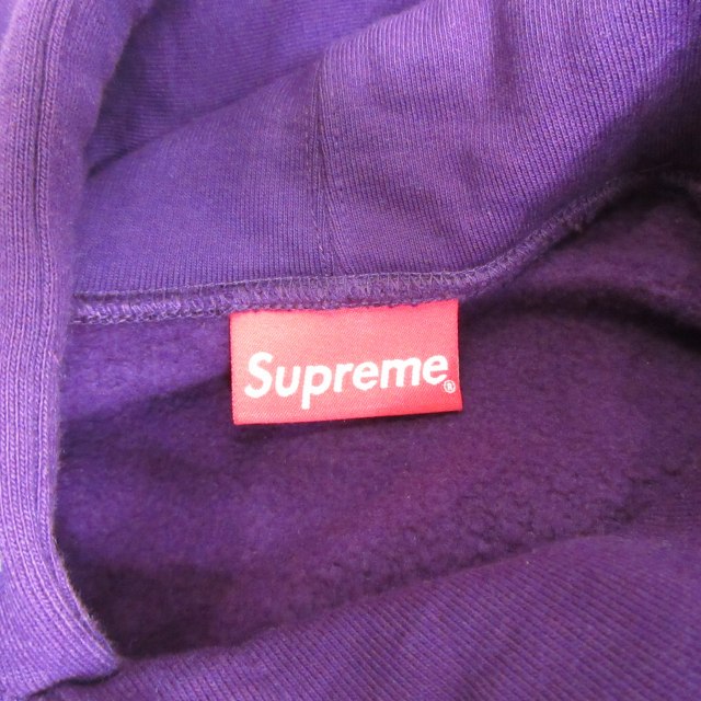 【中古】シュプリーム SUPREME 美品 21AW Reflective Hoodedsweatshirt ロゴ スウェット フーディー プルオーバー_4