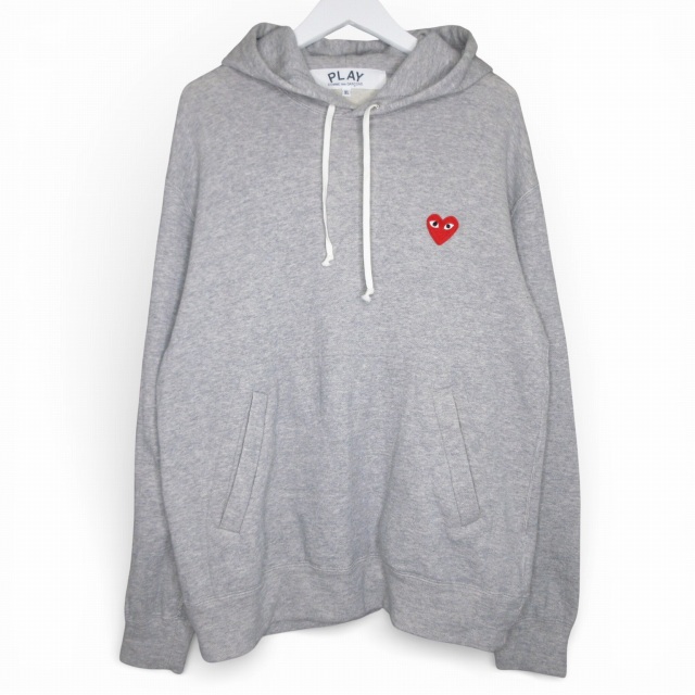 【中古】プレイコムデギャルソン PLAY COMME des GARCONS Red Heart Pullover Hoodie プルオーバー フーディー
