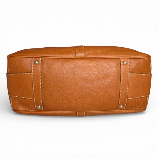 【中古】トッズ TOD'S トートバッグ レザー ライトブラウン E0227032694 レディース_4