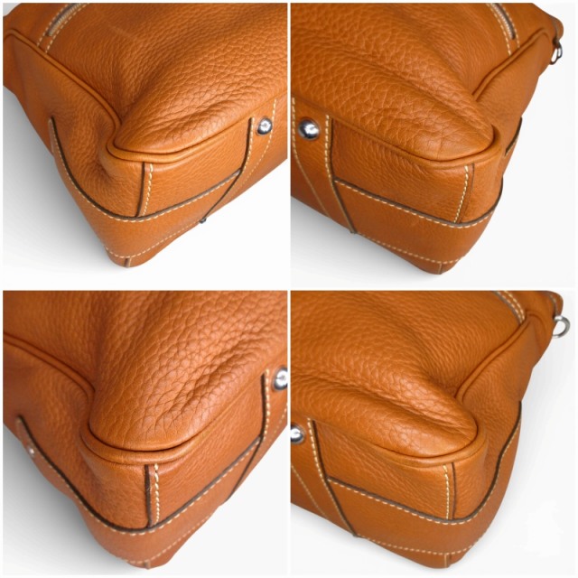 【中古】トッズ TOD'S トートバッグ レザー ライトブラウン E0227032694 レディース_5