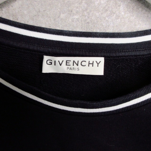 【中古】ジバンシィ GIVENCHY 美品 ロゴスウェットシャツ トレーナー BMJ0383Y3P ブラック 3XL SB03190126170_2