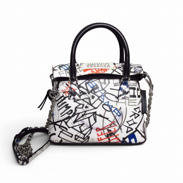 【中古】メゾンマルジェラ 11 Maison Margiela 11 美品 5AC グラフィティ マイクロバッグ ショルダーバッグ
