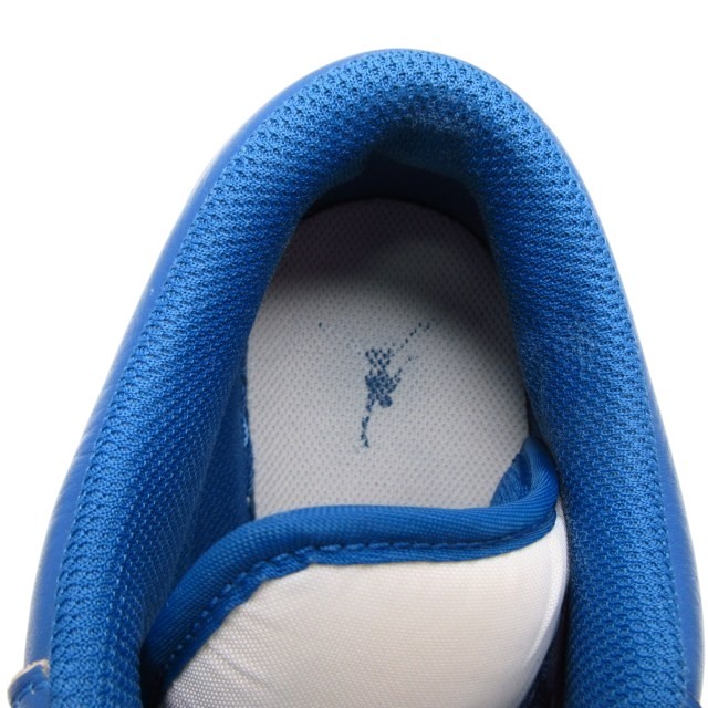【中古】ナイキ NIKE AIR JORDAN 1LOW スニーカー 靴 ウイングロゴ ロートップ 28?p ブルー ホワイト k367930 メンズ_3