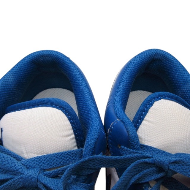 【中古】ナイキ NIKE AIR JORDAN 1LOW スニーカー 靴 ウイングロゴ ロートップ 28?p ブルー ホワイト k367930 メンズ_7