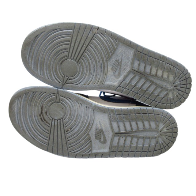 【中古】ナイキ NIKE AIR JORDAN 1LOW スニーカー 靴 ウイングロゴ ロートップ 28?p ブルー ホワイト k367930 メンズ_8