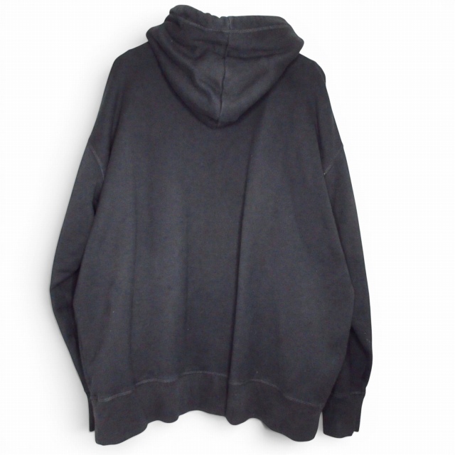 【中古】ディースクエアード DSQUARED2 ロゴスウェット プルオーバー フーディー パーカー オーバーサイズ 裏起毛_1