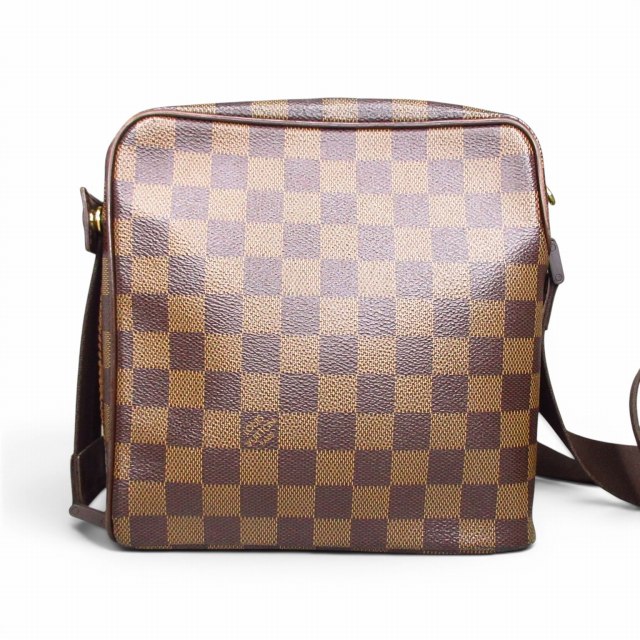 【中古】ルイヴィトン LOUIS VUITTON ダミエ オラフPM ショルダーバッグ クロスボディ N41442 sb05010126382 メンズ_1