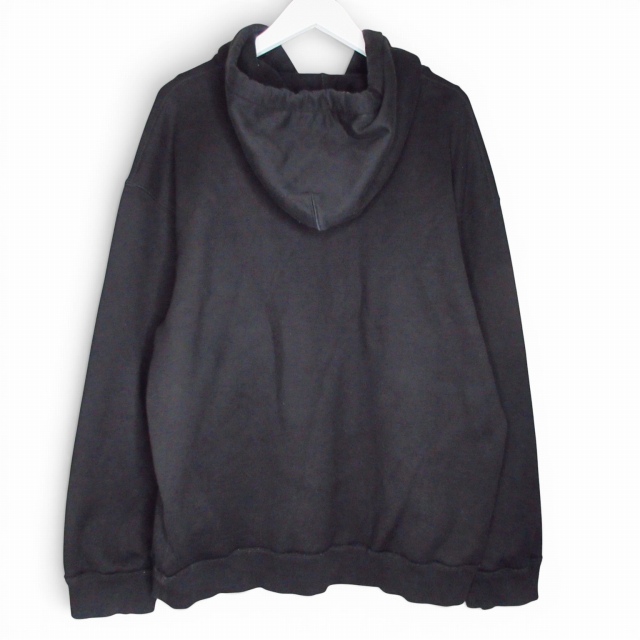 【中古】ヴァレンティノ ヴァレンチノ VALENTINO Vロゴ パーカー フーディー スウェット プルオーバー ブラック XL_1