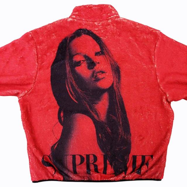 【中古】未使用品 シュプリーム SUPREME 24FW Kate Moss Fleece Jacket タグ付 ケイト モス フリースジャケット ブルゾンの通販は