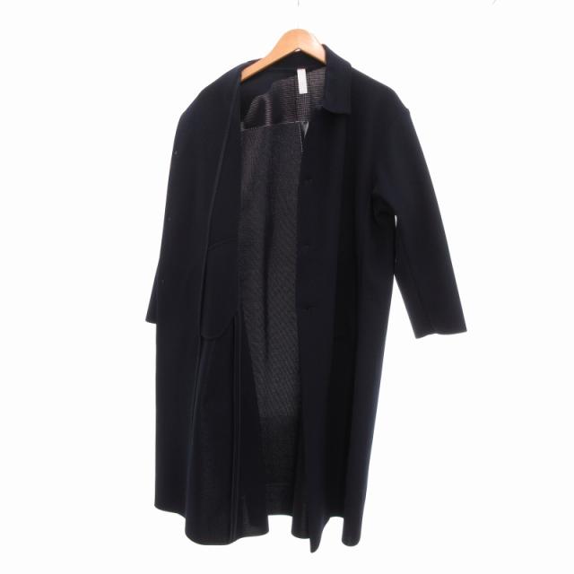 シーエフシーエル CFCL 美品 24SS MESH STAND FALL COLLAR LONG COAT