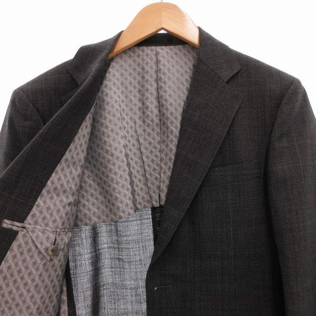 【中古】セットアップ スーツ ビジネス フォーマル オーダーメイド テーラードジャケット シングル パンツ グレーの通販は 【中古】セットアップ スーツ ビジネス フォーマル オーダーメイド テーラードジャケット シングル パンツ グレーの通販は