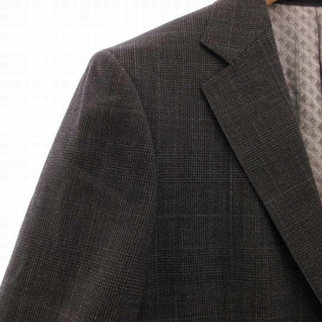 【中古】セットアップ スーツ ビジネス フォーマル オーダーメイド テーラードジャケット シングル パンツ グレーの通販は 【中古】セットアップ スーツ ビジネス フォーマル オーダーメイド テーラードジャケット シングル パンツ グレーの通販は
