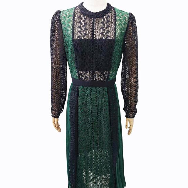 中古】セルフポートレイト self-portrait ワンピース ドレス レース  