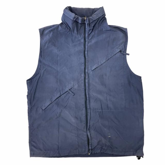 【中古】シーピーカンパニー C.P.COMPANY RELAX 01SS Cotton Nylon Vest ヴィンテージ アーカイブ ベスト ジップアップ L