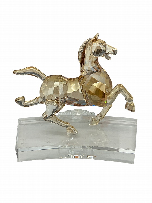中古】スワロフスキー SWAROVSKI 極美品 十二支 ホース 馬