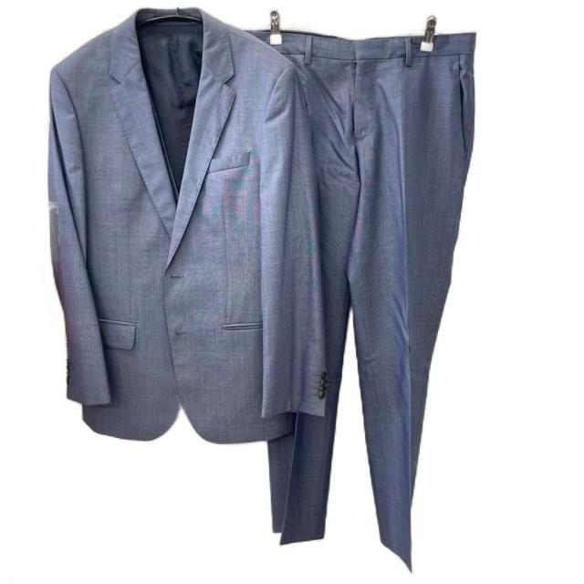 【中古】ヒューゴボス スーツ セットアップ 3ピース フォーマル テーラードジャケット ベスト ジレ スラックス M