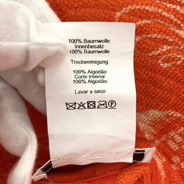 中古】エルメス HERMES 極美品 テリーハット 帽子 レトロ ヒョウ柄