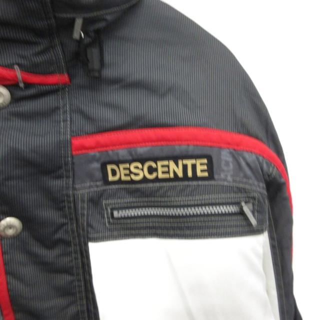 中古】デサント DESCENTE レーシングジャケット ブルゾン 中綿 ハーフ
