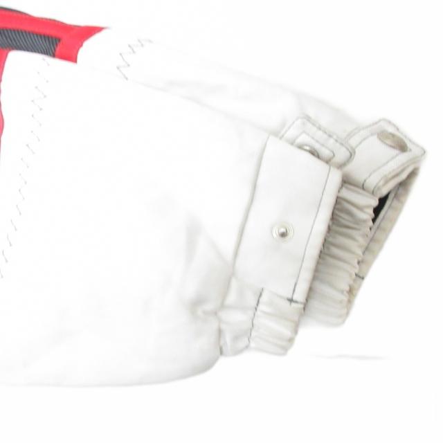 中古】デサント DESCENTE レーシングジャケット ブルゾン 中綿 ハーフ