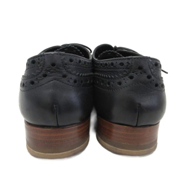 【中古】チャーチ church's ドレスシューズ ウィングチップ 靴 黒 ブラック 36 ? 23.5cm レディース