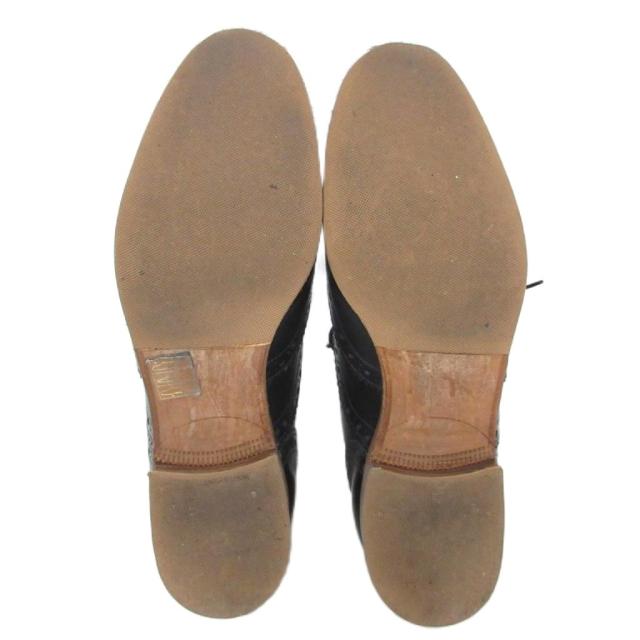 【中古】チャーチ church's ドレスシューズ ウィングチップ 靴 黒 ブラック 36 ? 23.5cm レディース