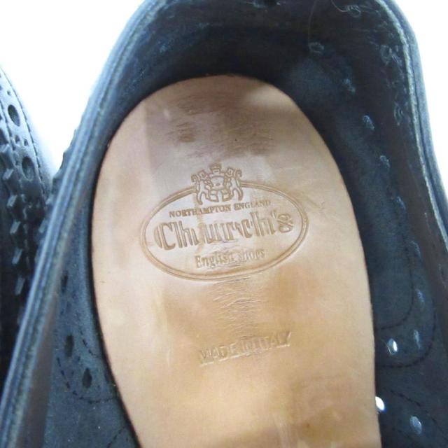 【中古】チャーチ church's ドレスシューズ ウィングチップ 靴 黒 ブラック 36 ? 23.5cm レディース