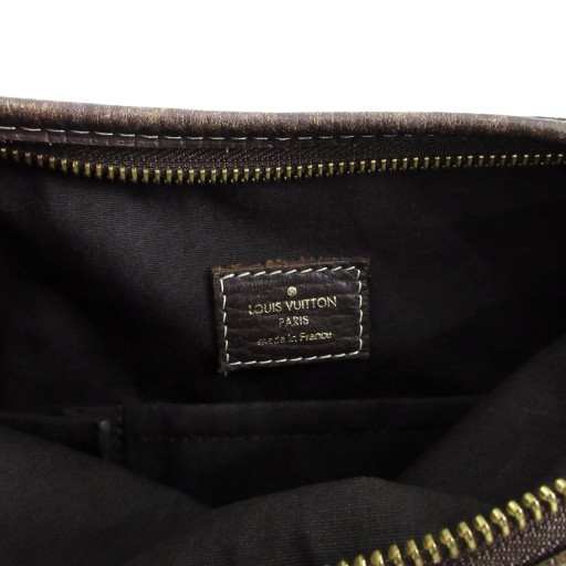 【中古】ルイヴィトン マノン MM モノグラム ミニラン M95619 ワンショルダーバッグ 切替 レザー 茶 系 ☆AA★