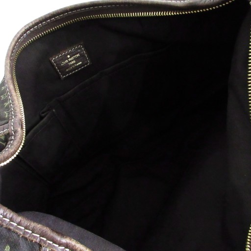 【中古】ルイヴィトン マノン MM モノグラム ミニラン M95619 ワンショルダーバッグ 切替 レザー 茶 系 ☆AA★