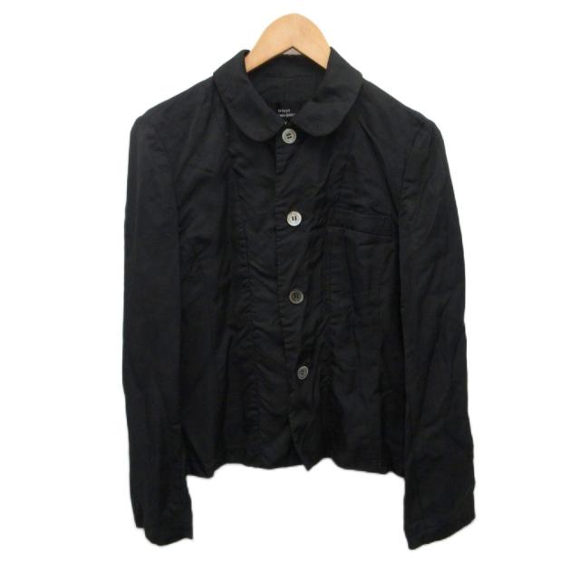 【中古】トリココムデギャルソン tricot COMME des GARCONS 04SS シャツ ブラウス テーラードジャケット 黒 M