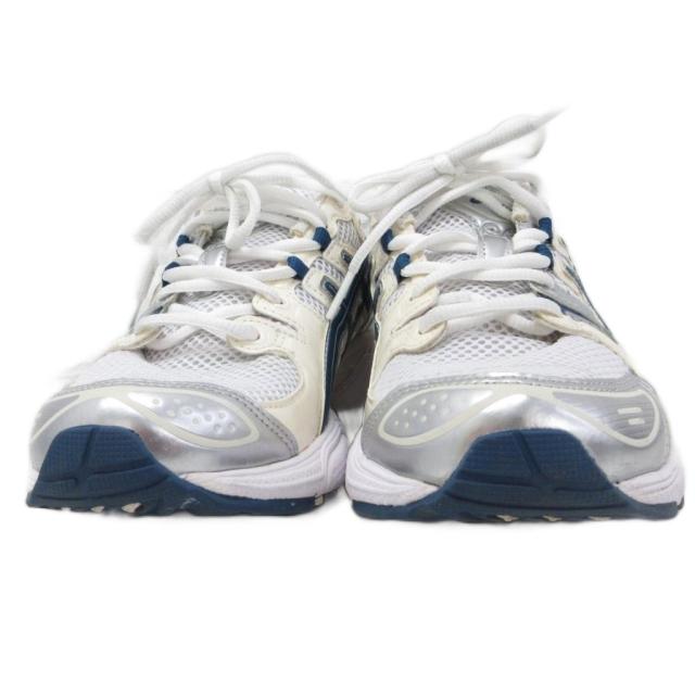 【中古】アシックス 美品 GEL-NIMBUS 9 ゲル ニンバス 9 スニーカー ローカット シューズ 靴 24.5cm グレー