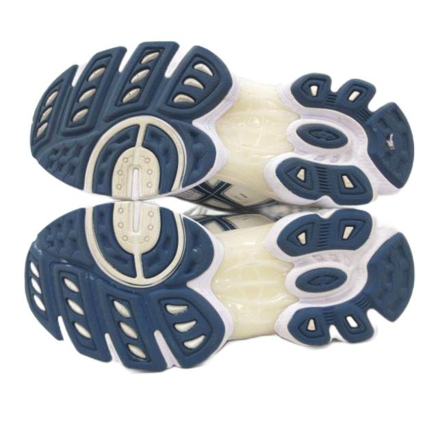 【中古】アシックス 美品 GEL-NIMBUS 9 ゲル ニンバス 9 スニーカー ローカット シューズ 靴 24.5cm グレー