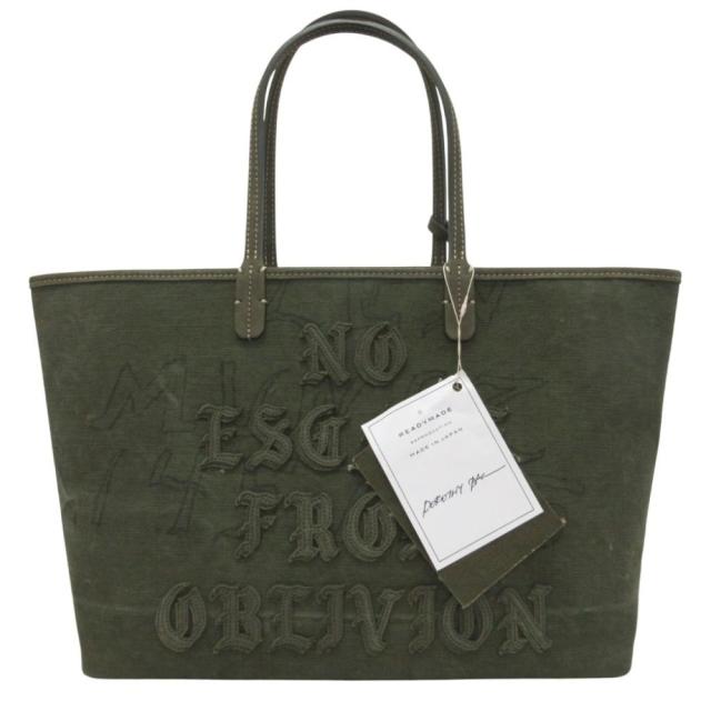 【中古】未使用品 レディメイド タグ付き 25AW CALI DOROTHY BAG M トートバッグ ミリタリー ヴィンテージコットン