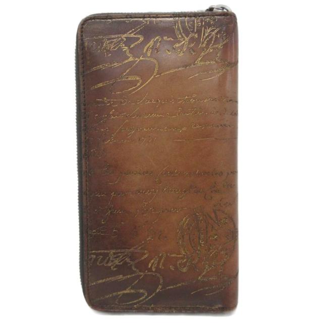 中古ベルルッティ Berluti 美品 カリグラフィー イタウバ 長