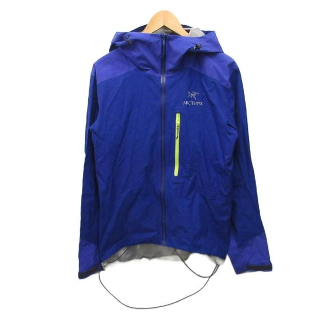 【中古】アークテリクス ARC'TERYX BEAMS別注 アルファジャケット マウンテンパーカー ナイロン S 紫