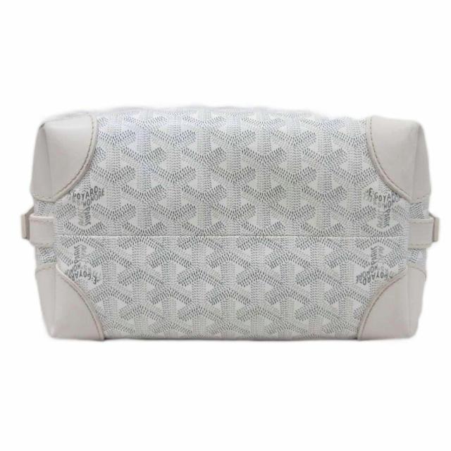 【中古】ゴヤール GOYARD 希少 ボーイング25 セカンドバッグ クラッチバッグ トイレタリーケース ポーチ 総柄 白_2