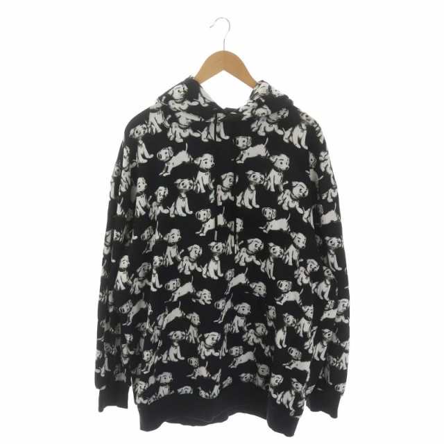 【中古】セリーヌ by Hedi Slimane 22SS AMY DORIAN ARTIST PRINT HOODIE ドッグ柄 フーディー パーカー S