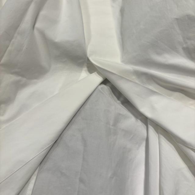 【中古】スタジオニコルソン STUDIO NICHOLSON シャツ アシンメトリー スタンドカラー 長袖 1 白 ホワイト メンズ_2