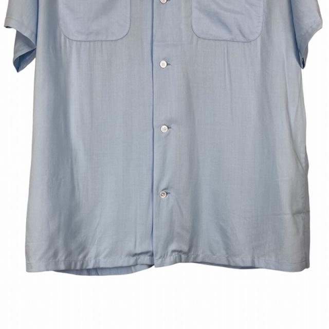 CELINE/セリーヌ 2C516852C ルーズボーリングシャツ ロゴ刺繍 レーヨン