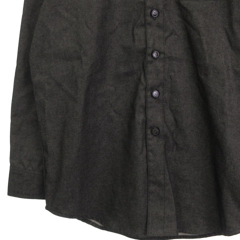 【中古】未使用品 ラフシモンズ RAF SIMONS タグ付き 23SS デニムシャツ 231-M242 ブラック XS ☆AA★_3