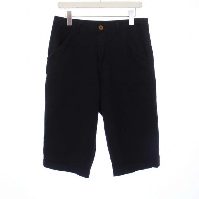 Comme des Garçons Homme Plus ポリ縮絨ハーフパンツ