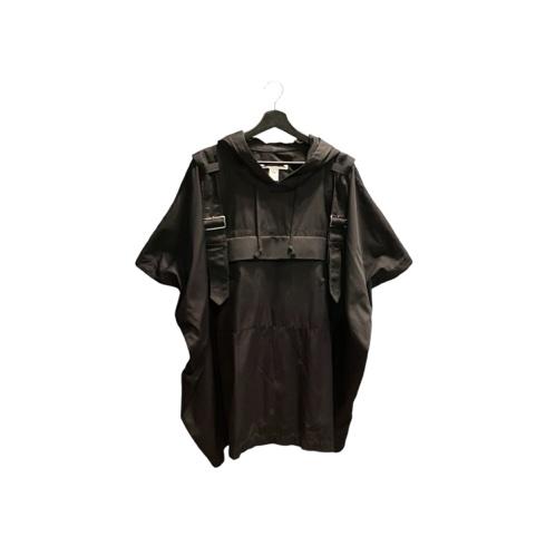 【中古】コムデギャルソンシャツ COMME des GARCONS SHIRT 22SS BELT SHIRTS PARKA ベルト シャツ パーカー 半袖 FI-C004 M 黒の通販は 20,659円