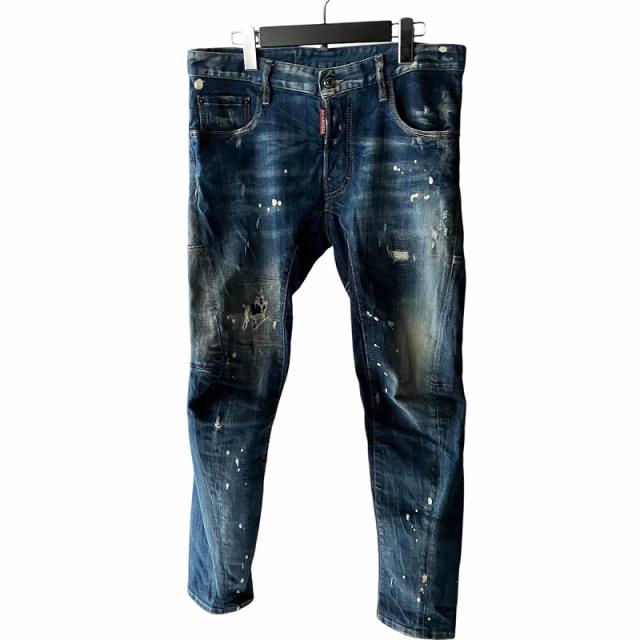 中古】ディースクエアード DSQUARED2 TIDY BIKER JEANS ダメージ 