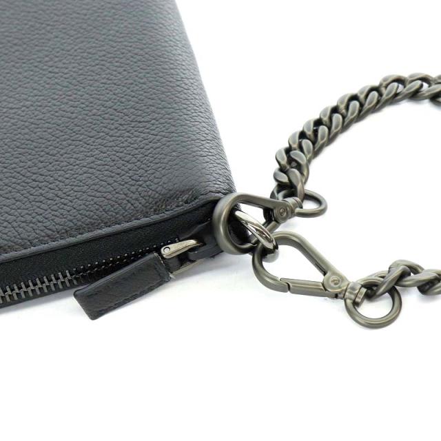 中古】プラダ PRADA PORTAFOGLIO LAMPO VIT MICRO GRAIN 長財布 レザー 