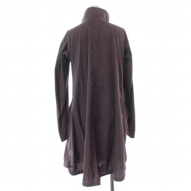 【中古】ジルサンダー JIL SANDER スタンドカラーコート アウター ロング丈 ジップアップ シルク混 36 XXS 紫の通販は 【中古】ジルサンダー JIL SANDER スタンドカラーコート アウター ロング丈 ジップアップ シルク混 36 XXS 紫の通販は