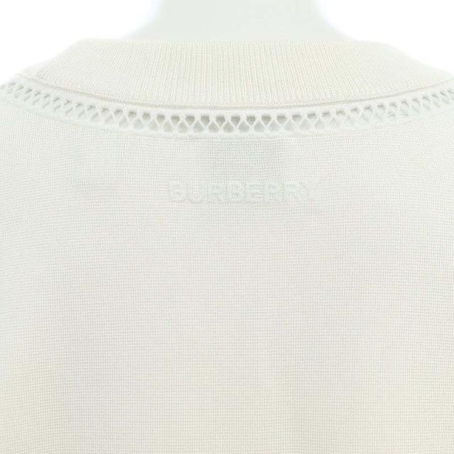 中古】バーバリー BURBERRY ロゴデザインニットプルオーバー