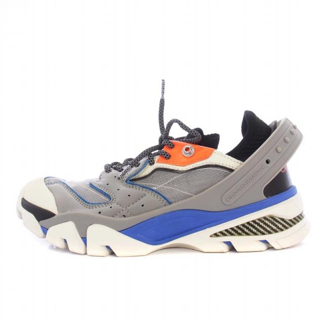 【中古】カルバンクライン CALVIN KLEIN Strike 205 carlos ローカットスニーカー US11 26cm グレー 205W39NYCの通販は 10,800円