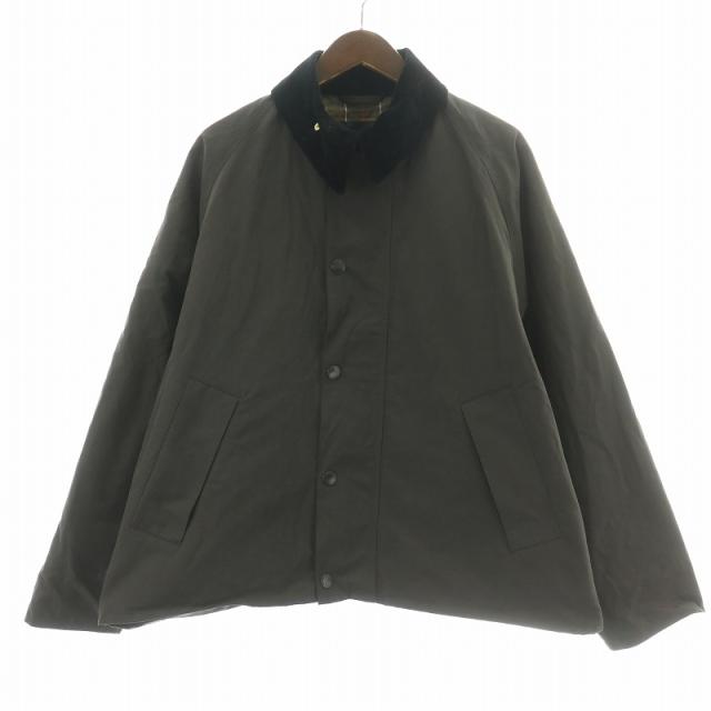 【中古】バブアー Barbour FREAK'S STORE 24AW TRANSPORTトランスポート ジャケット アウター 40 L グレー 242LCAS074の通販は