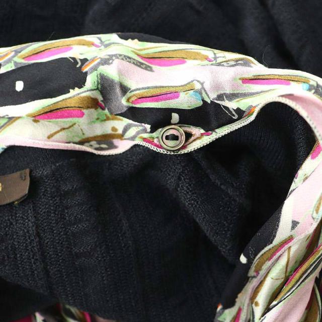 中古】ルイヴィトン LOUIS VUITTON スカーフ付き ニット セーター 長袖