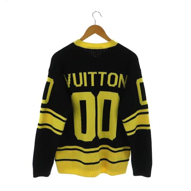 中古】ルイヴィトン LVインタルシアフットボールニット セーター 長袖