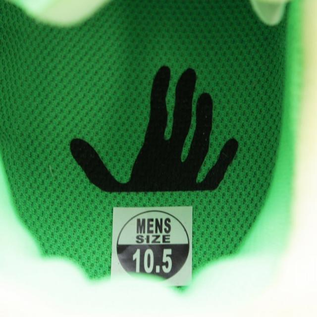 【中古】ナイキ NIKE × Off-White Air Force 1 Low Brooklyn Light Green Spark US10.5 28.5cm  緑 DX1419-300